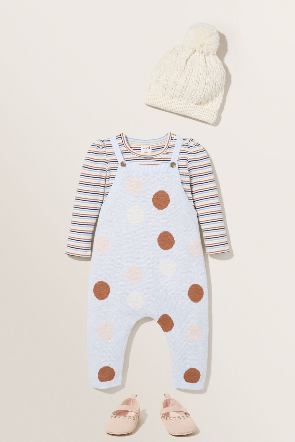 Knitted Overalls  Bluebelle Marle