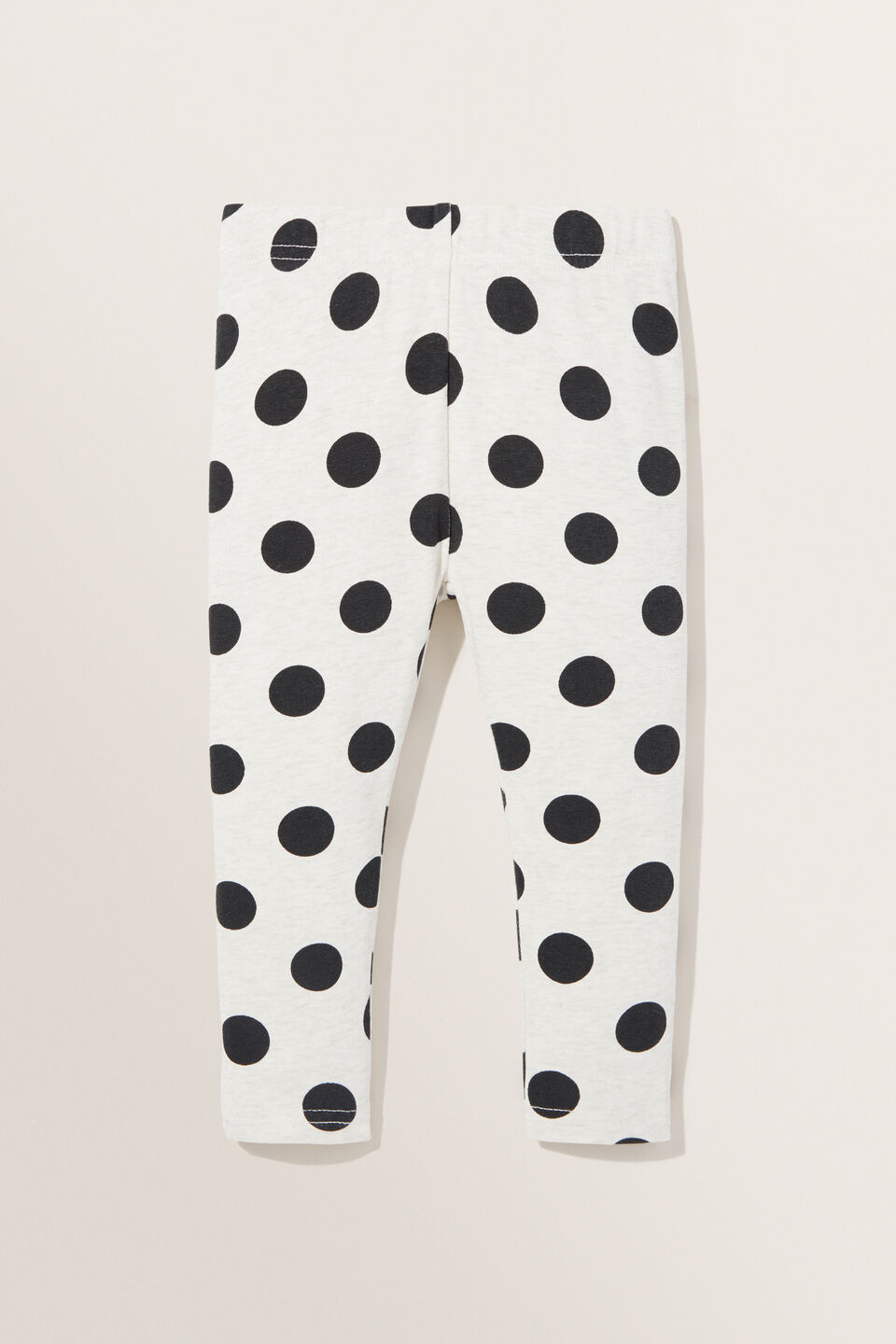 Spot Legging  Oat Marle