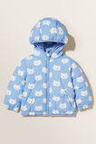 Kitty Puffer Jacket  Bluebell  hi-res