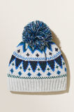 Fair Isle Beanie  Multi  hi-res