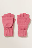 Chenille Mittens  Berry  hi-res