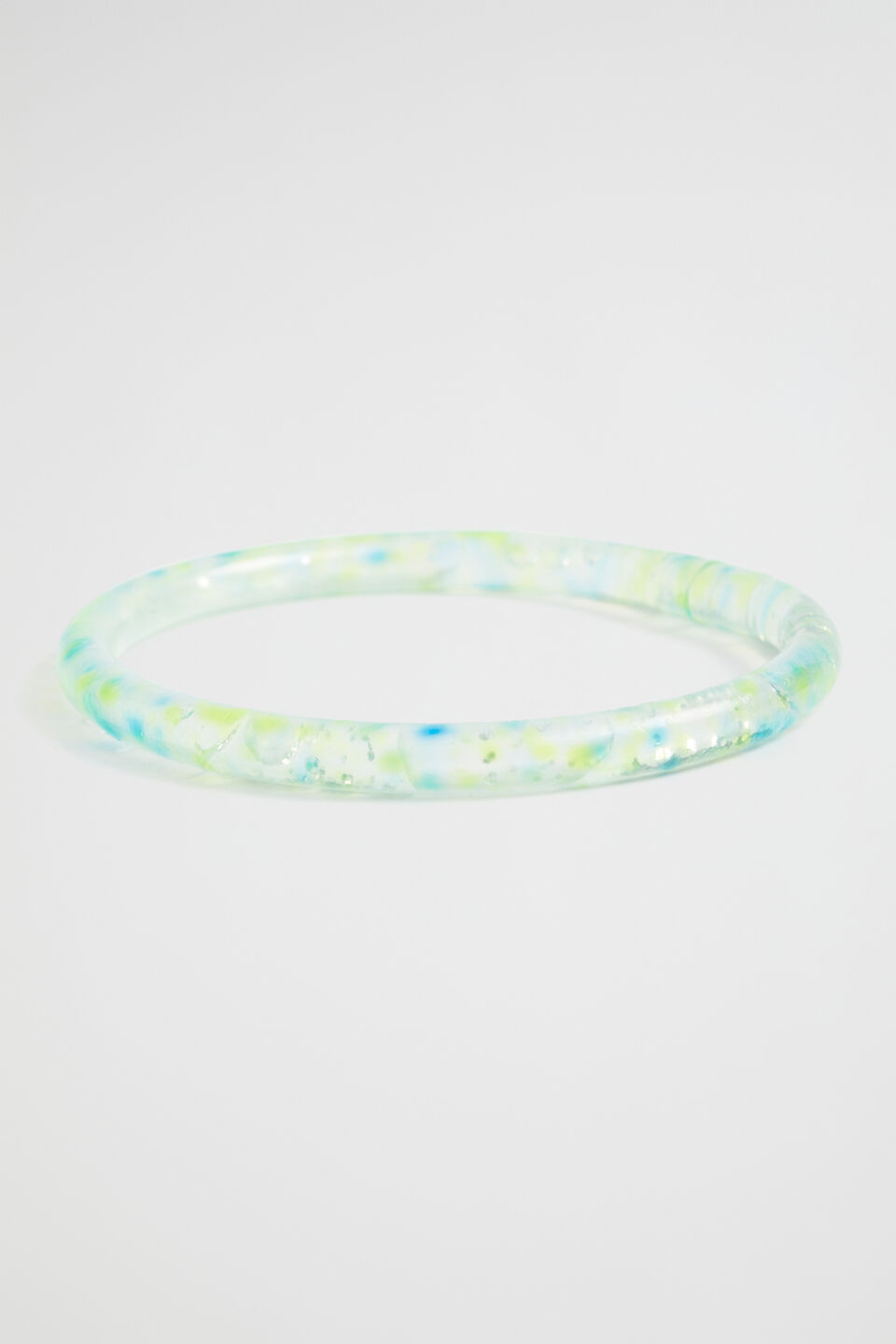 Rainbow Glitter Bangles  Multi