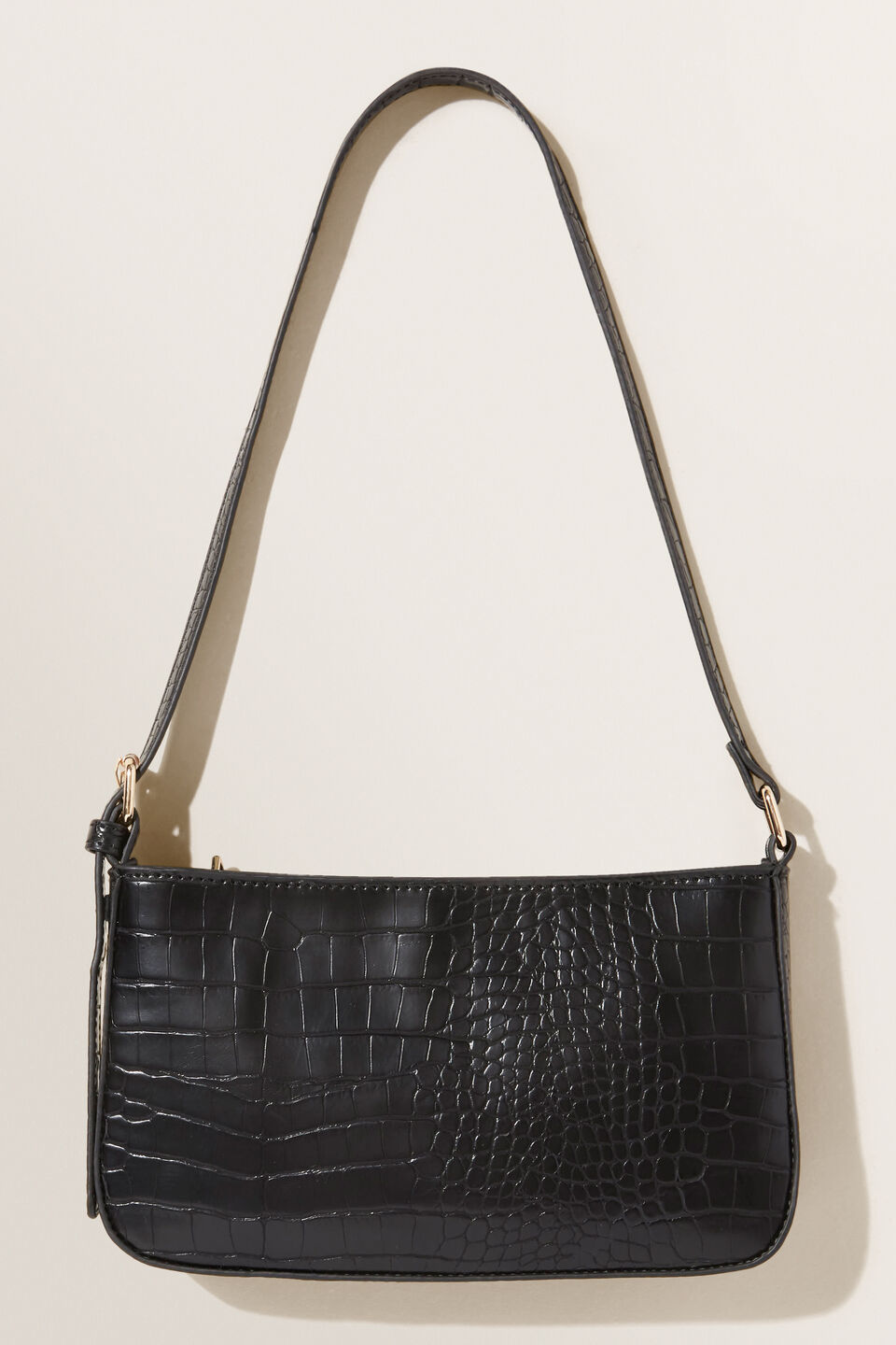 Baguette Shoulder Bag  Black