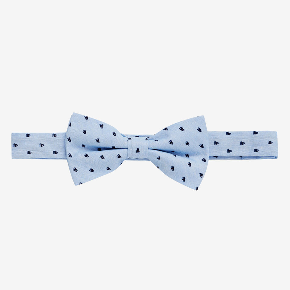 Chambray Yacht Bow Tie  