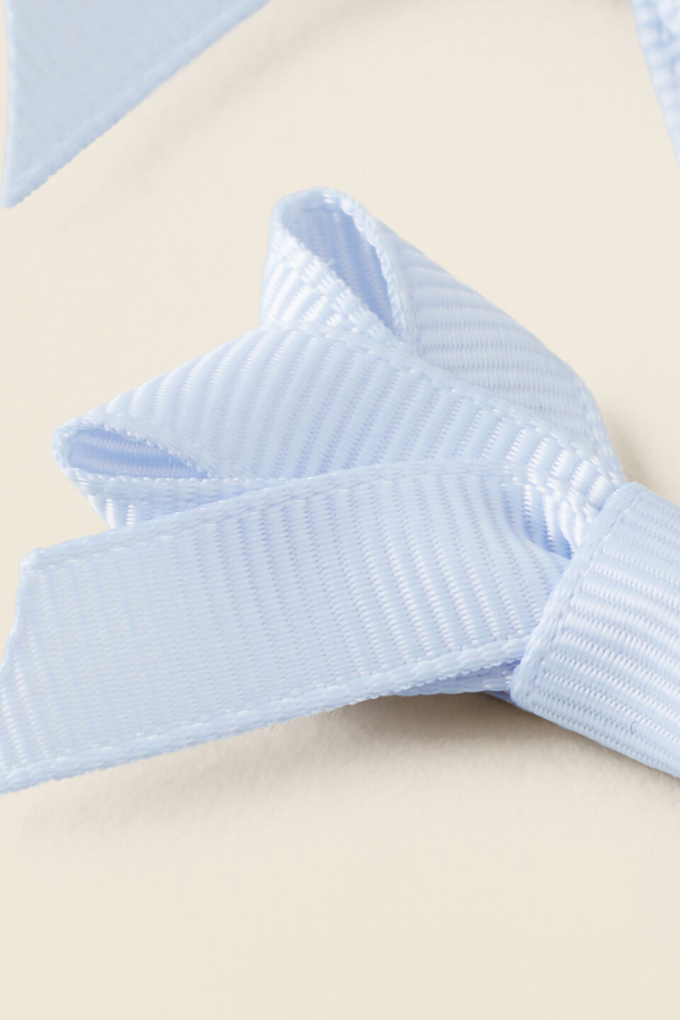 Double Bow Clips  Powder Blue