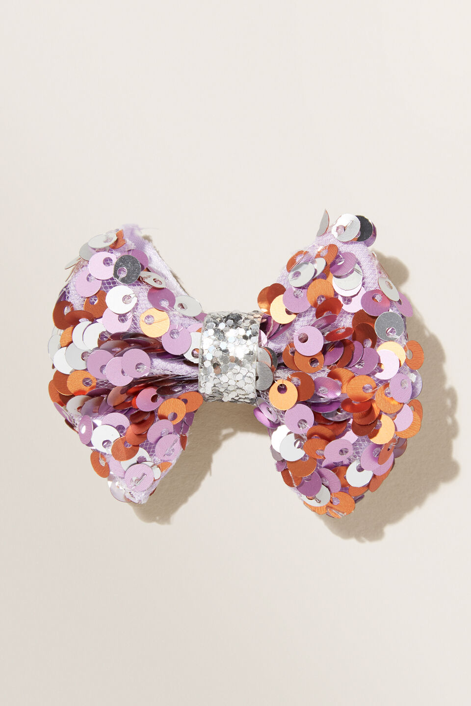 Party Sequin Bow  Multi