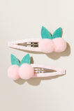 Pom Pom Cherry Clips  Multi  hi-res