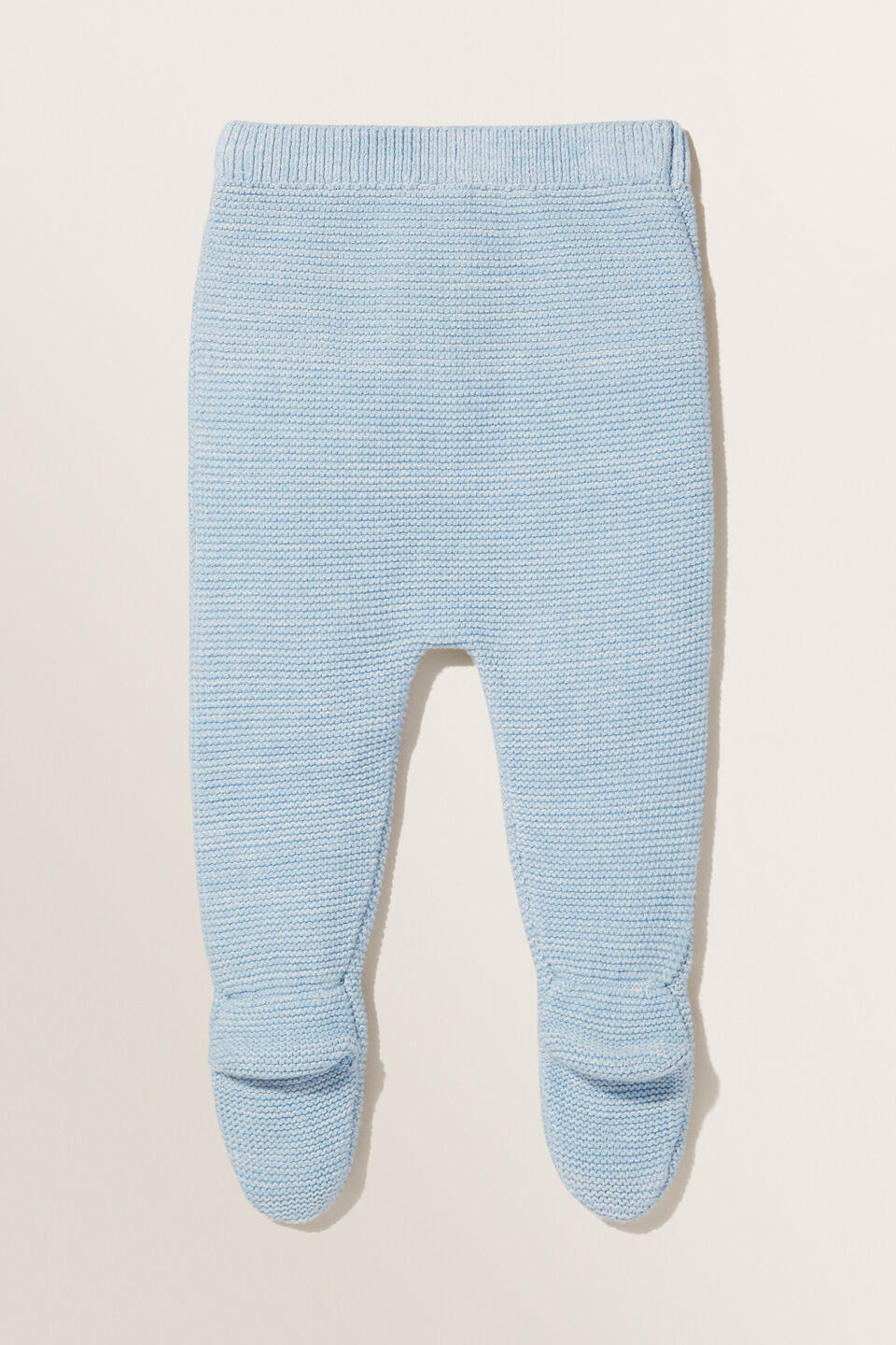 Footed Leggings  Powder Blue