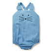 Mouse Chambray Onesie    hi-res