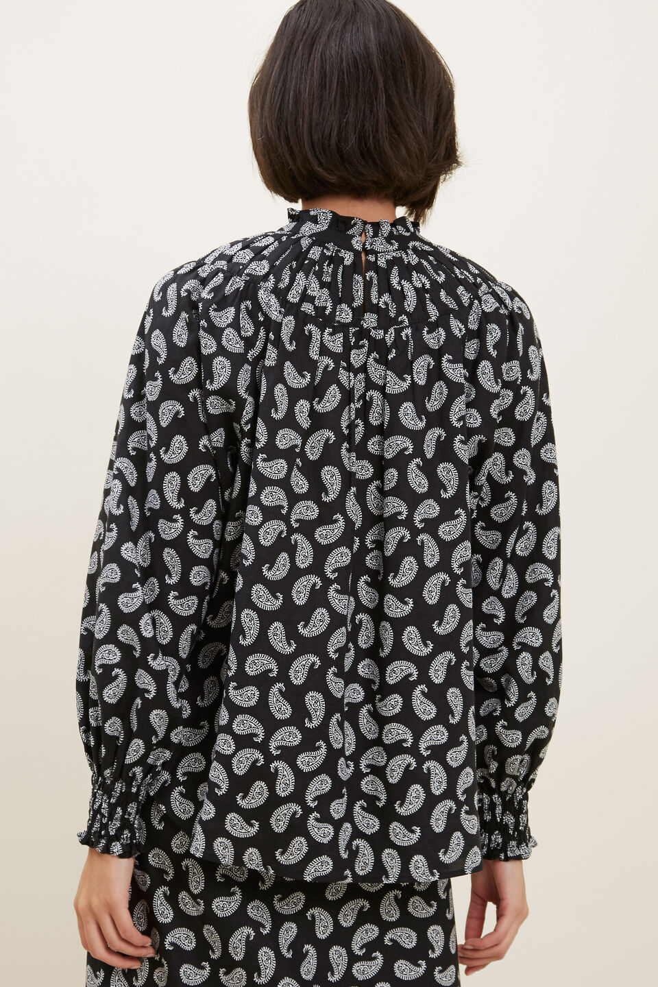 Paisley Blouse  Mono Paisley