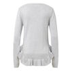 Frilly Rib Sweater    hi-res