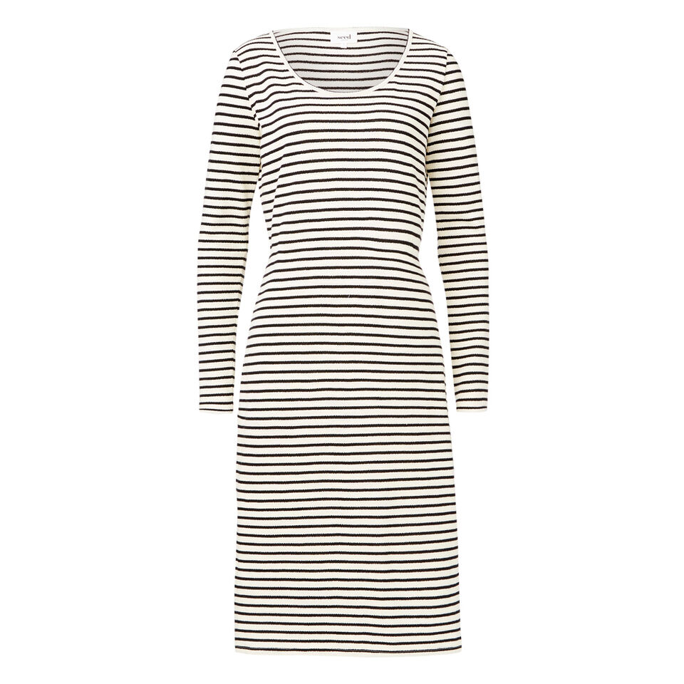 Long Sleeve Stripe Dress  