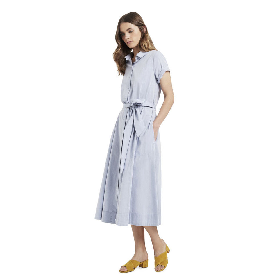 Cotton Shirt Dress  