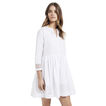White Lace Shirt Dress  1  hi-res