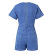 Bow Denim Romper    hi-res