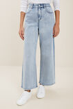 Core Wide Leg Stretch Jean  Light Sky Denim  hi-res