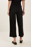 Micro Pleat Pant  Black  hi-res