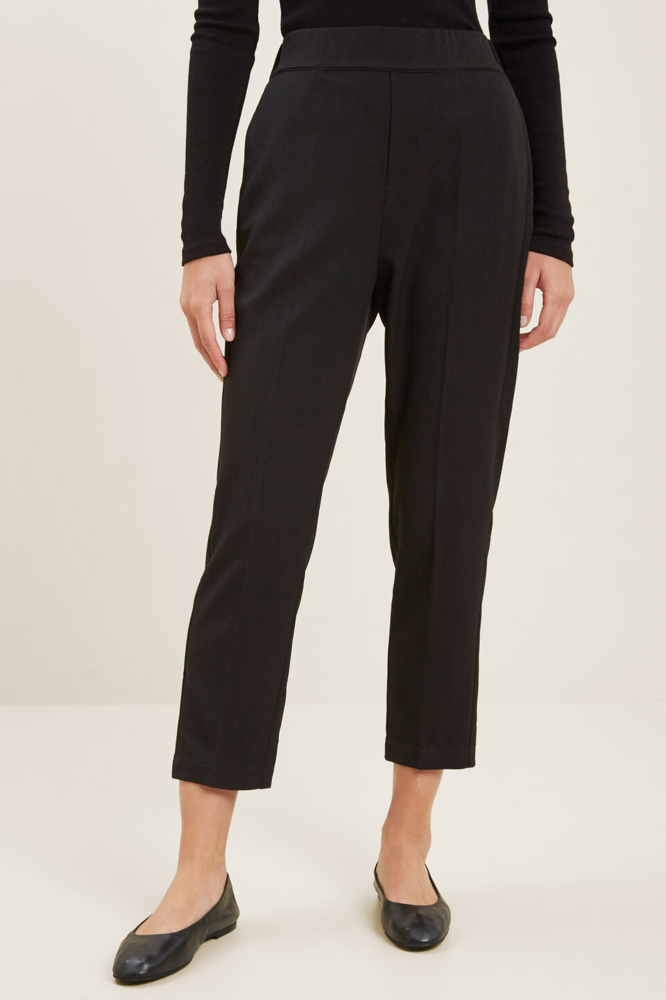 Pull On Pant  Black