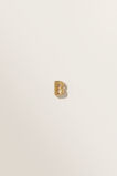 Gold Initial Charm  B  hi-res