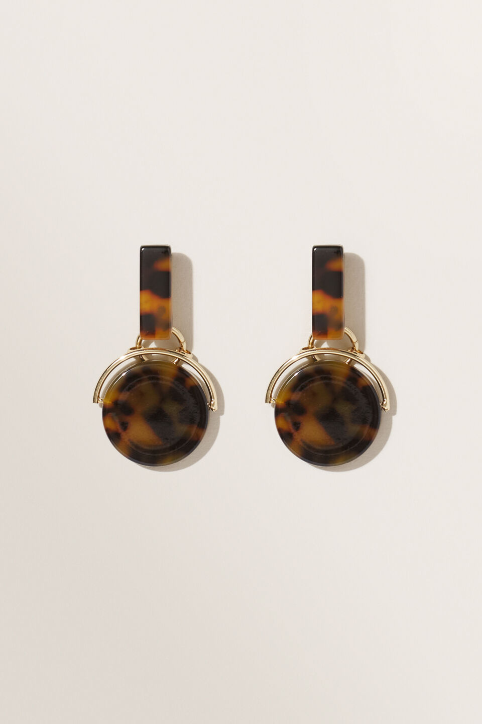 Drop Tort Earrings  Tort