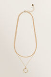 Twist Chain Necklace  Gold  hi-res