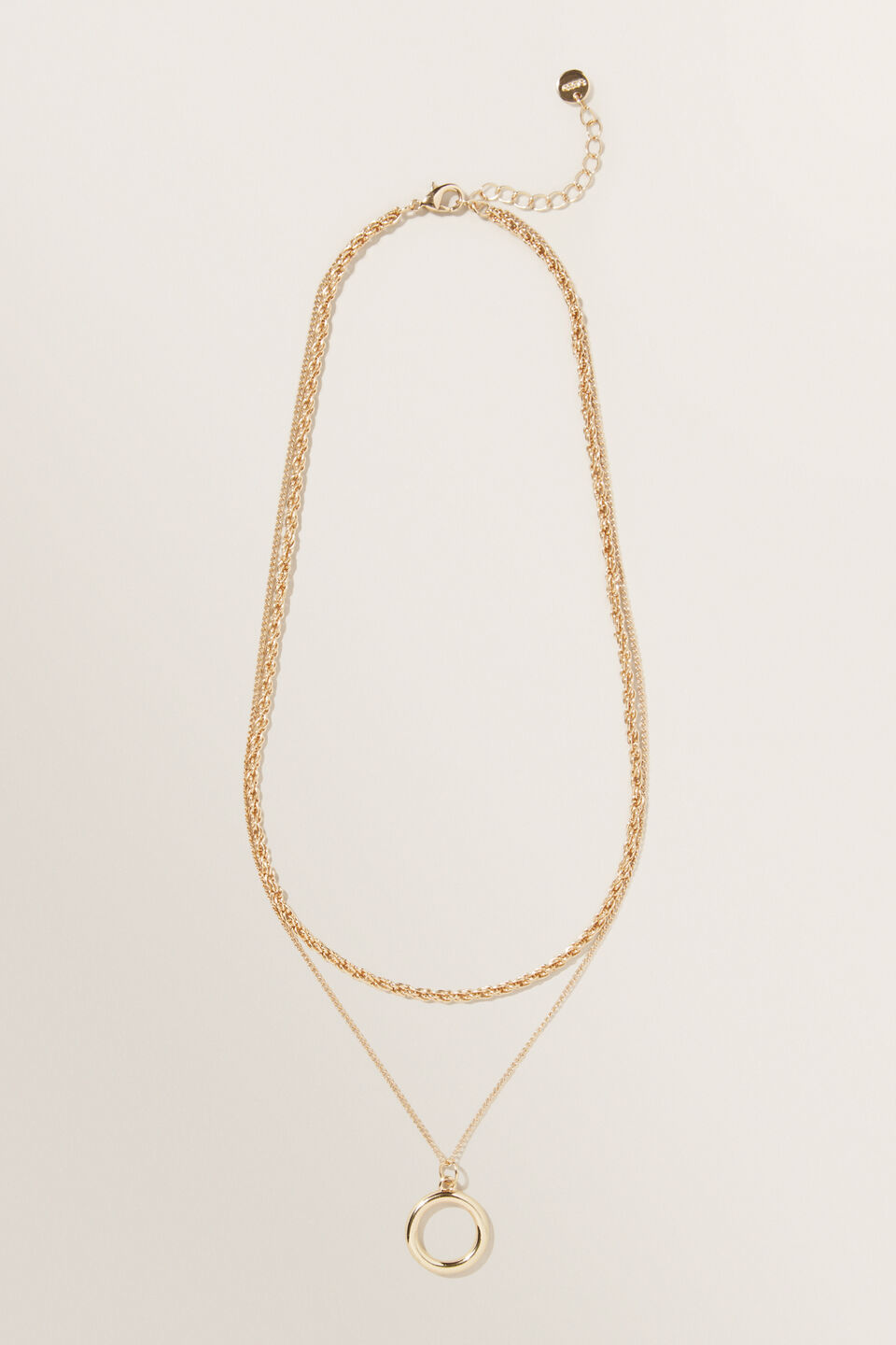 Twist Chain Necklace  Gold