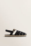 Lola Caged Sandal  Black  hi-res