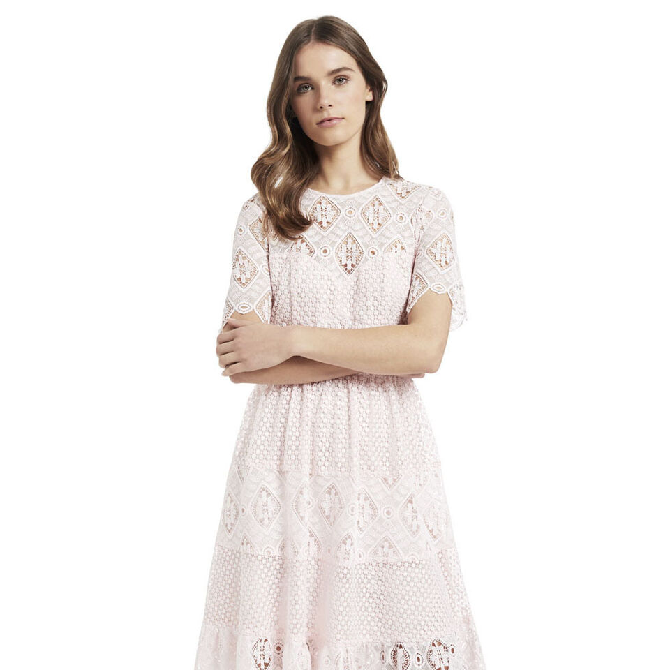 Tier Lace Dress  