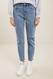 Distressed Jeans  Bright Blue Wash  hi-res