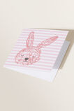 Small Bunny Card  Multi  hi-res