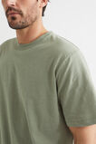 Mens Linen Tee  Eucalyptus  hi-res