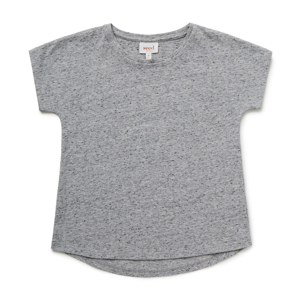 Scoop Hem Tee  