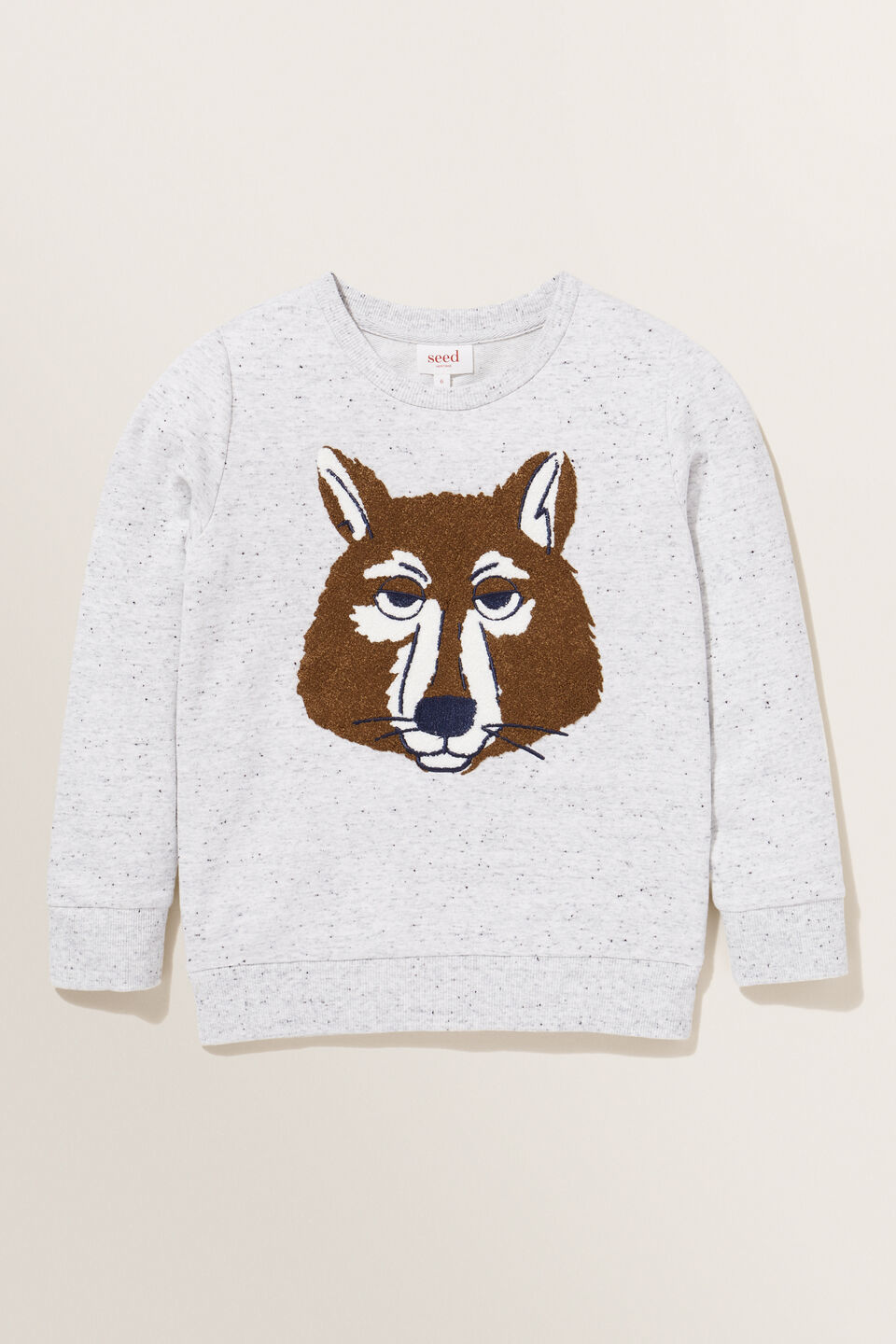 Wolf Sweater  Cloudy Marle