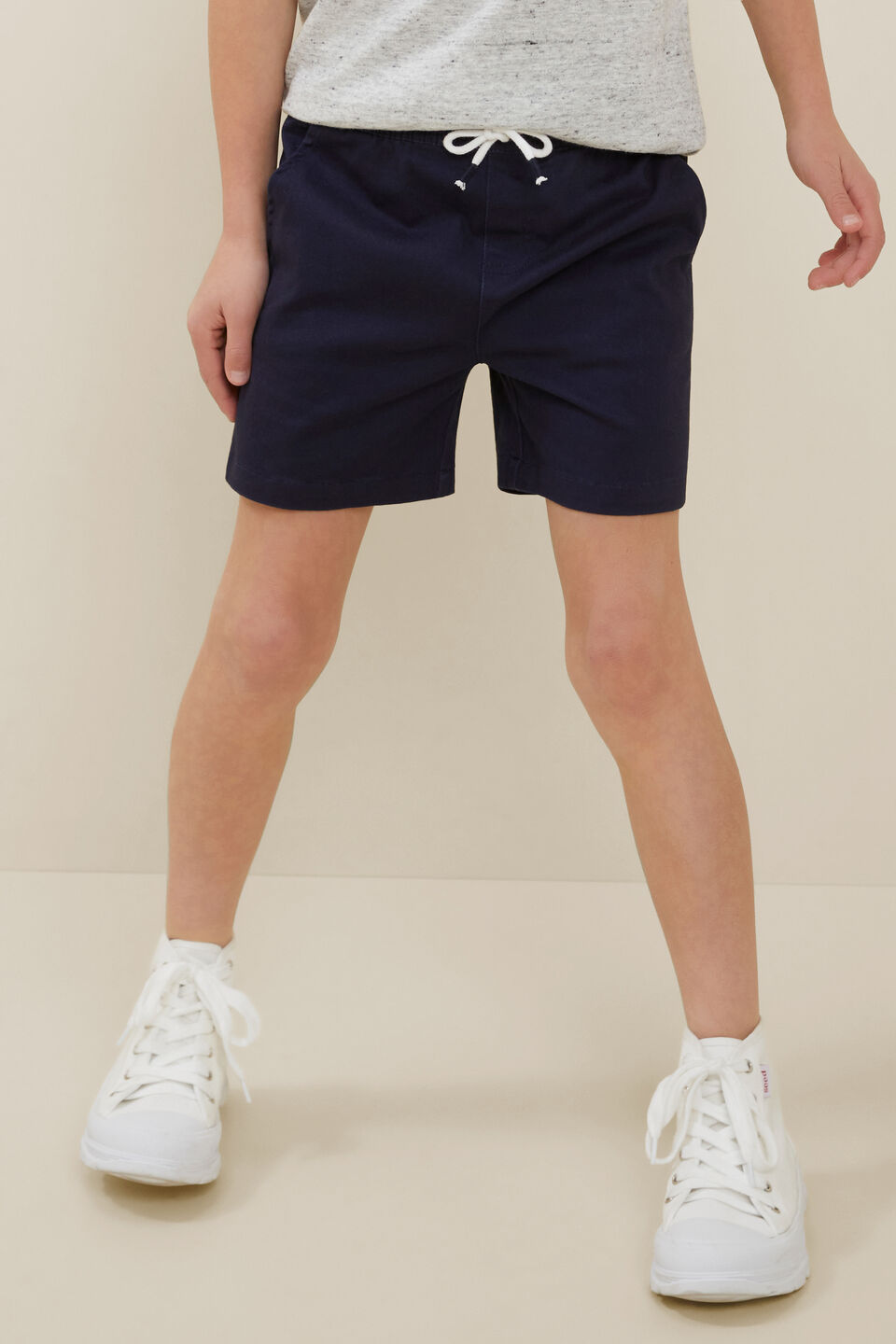 Core Logo Short  Midnight Blue