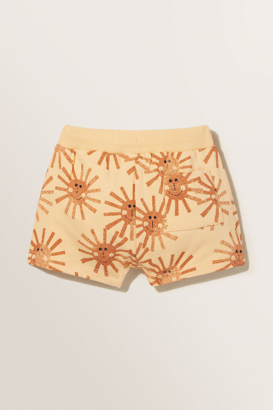 Sun Track Shorts  Buttercup