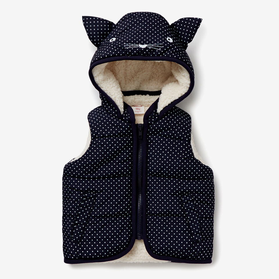 Novelty Puffa Vest  