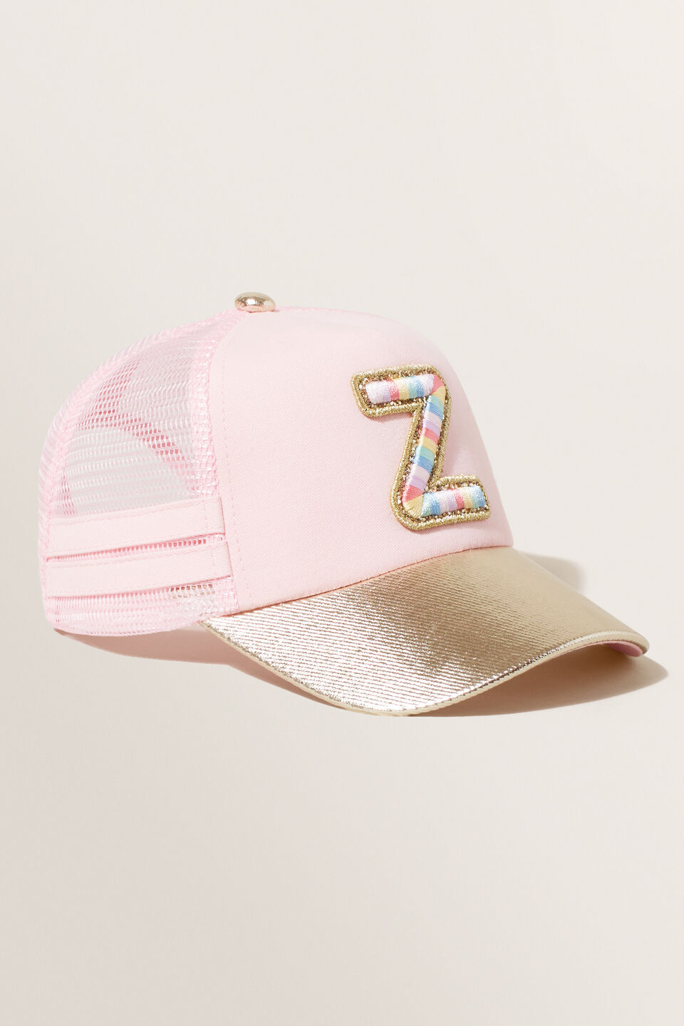 Rainbow Initial Cap  Z