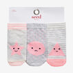 3pck Funny Shapes Socks    hi-res