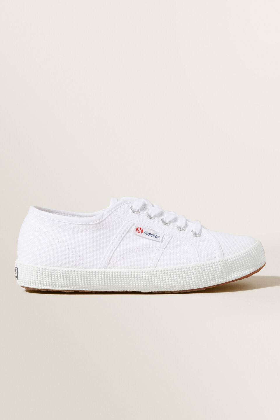 Superga Classic Laceup Sneaker  White