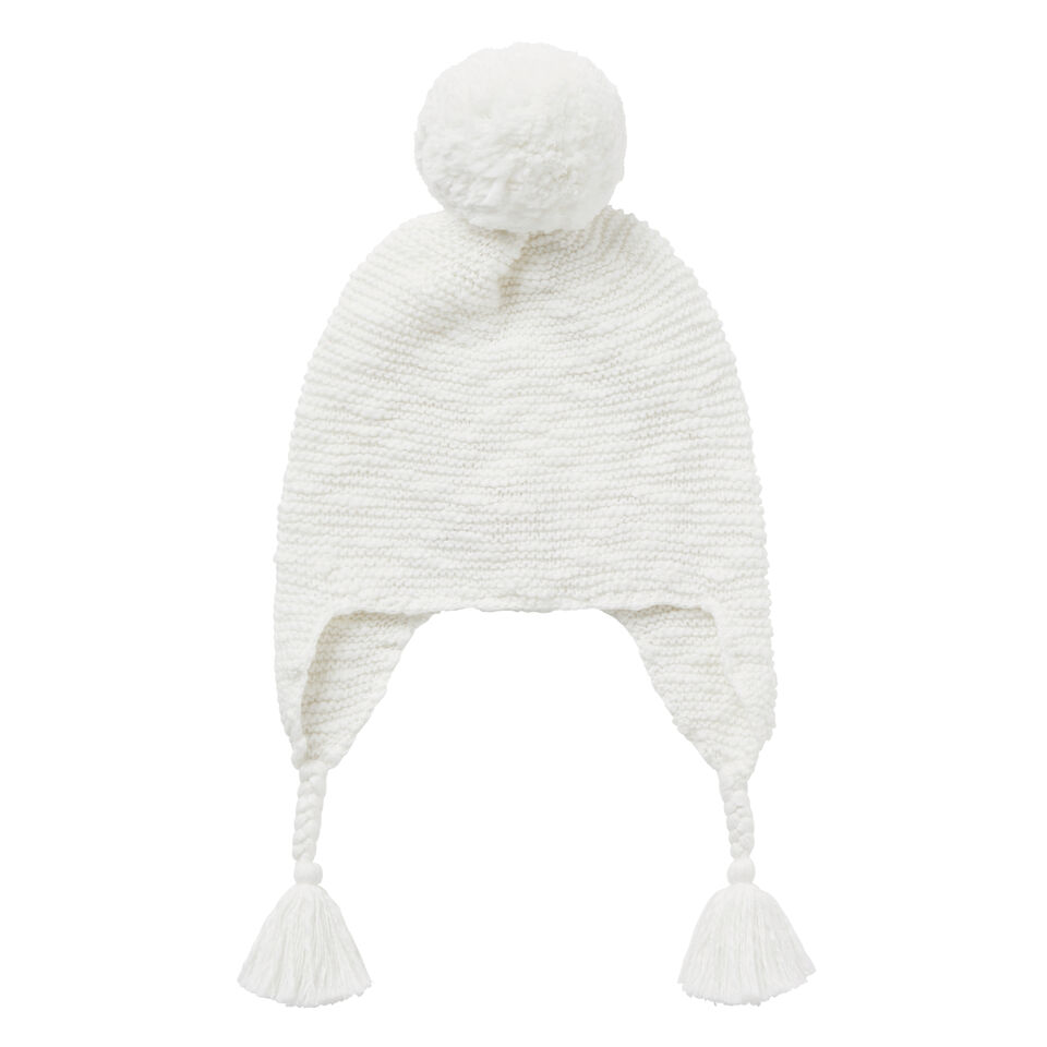 Knitted Slub Beanie  