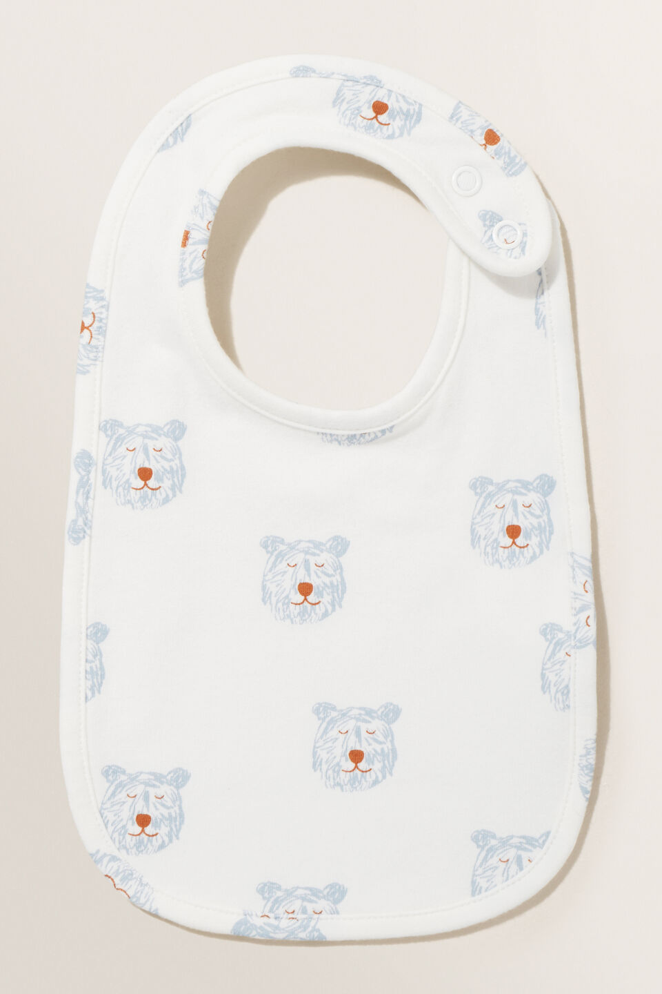 Bear Bib  Canvas