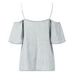 Cross Dye Frill Top    hi-res