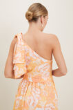 Floral One Shoulder Top  Cantaloupe Floral  hi-res