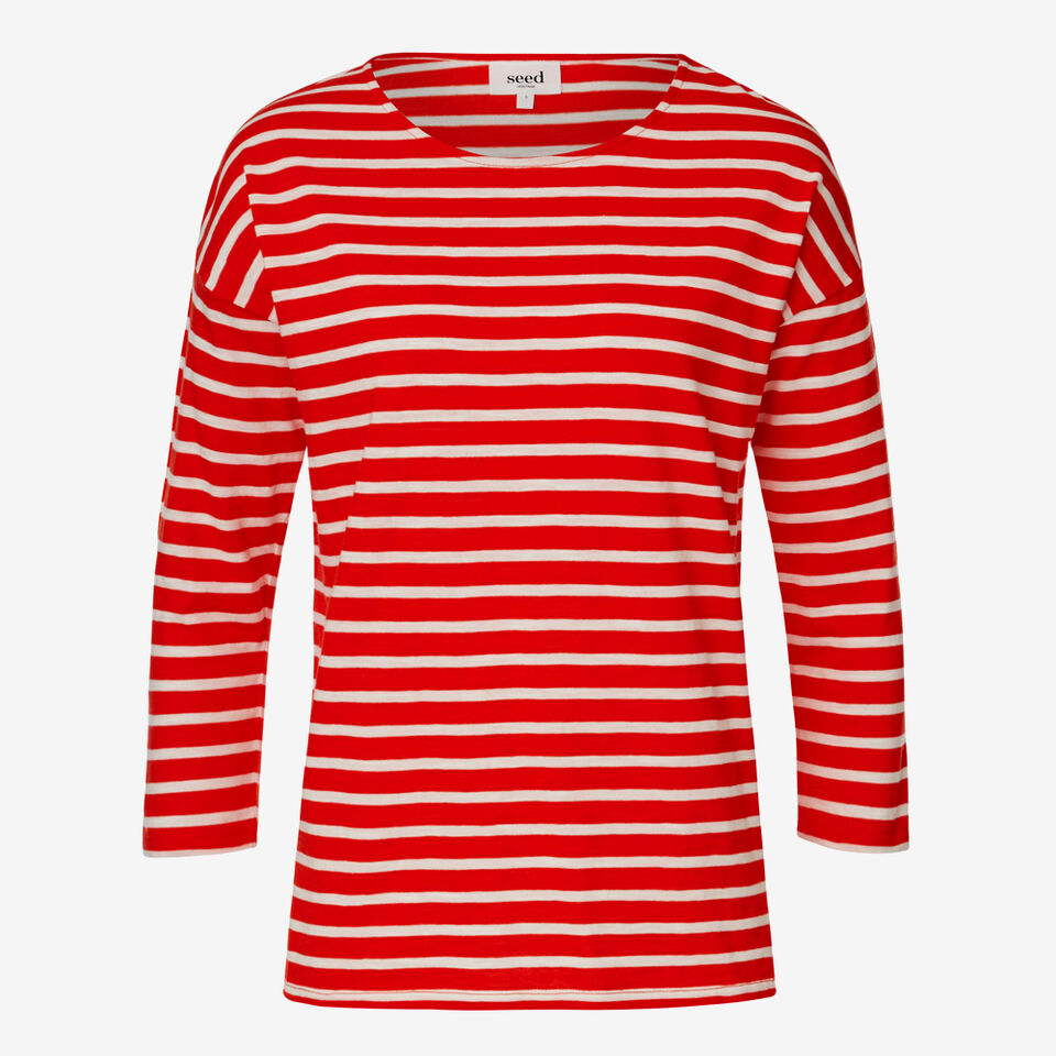 Easy Stripe Tee  