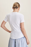 Fitted Tee  Whisper White  hi-res