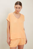 Cheesecloth Tee  Cantaloupe  hi-res