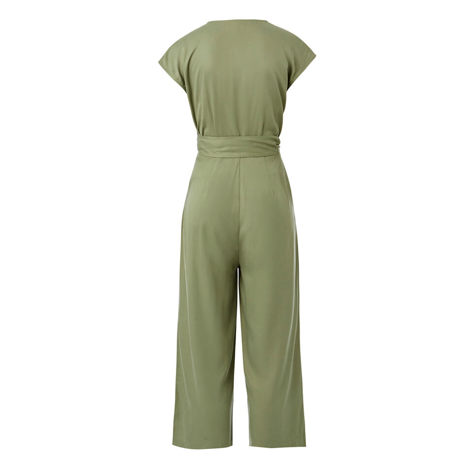 Cross Front Jumpsuit  