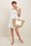 Cheesecloth Mini Dress  Whisper White  hi-res