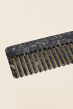 Resin Tort Comb  Black Tort  hi-res