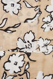 Floral Print Scarf  Neutral Sand Multi  hi-res